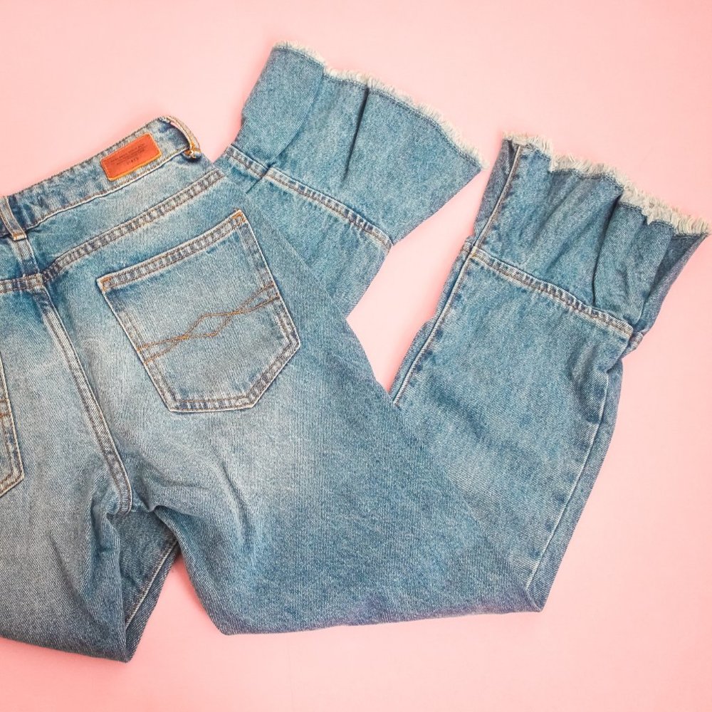 Zara Flared Ankle Jeans